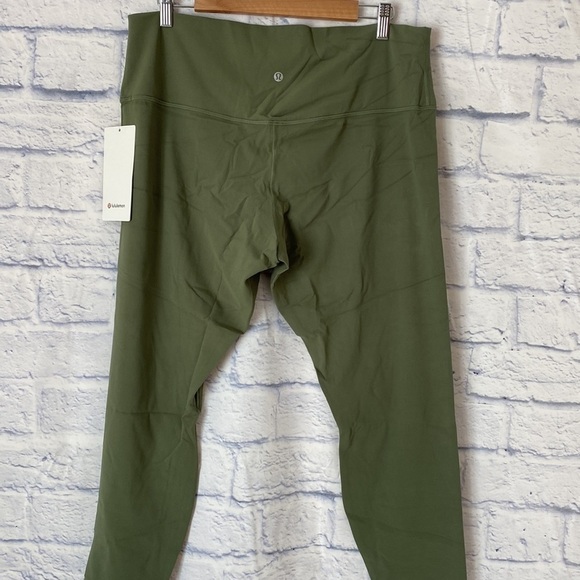 Lululemon green twill align high rise leggings 25” NWT - Picture 5 of 6